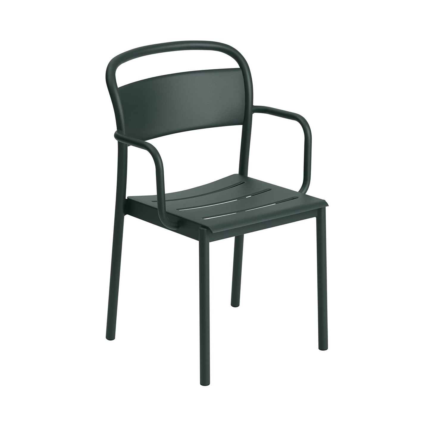 Linear Steel Outdoor Armchair