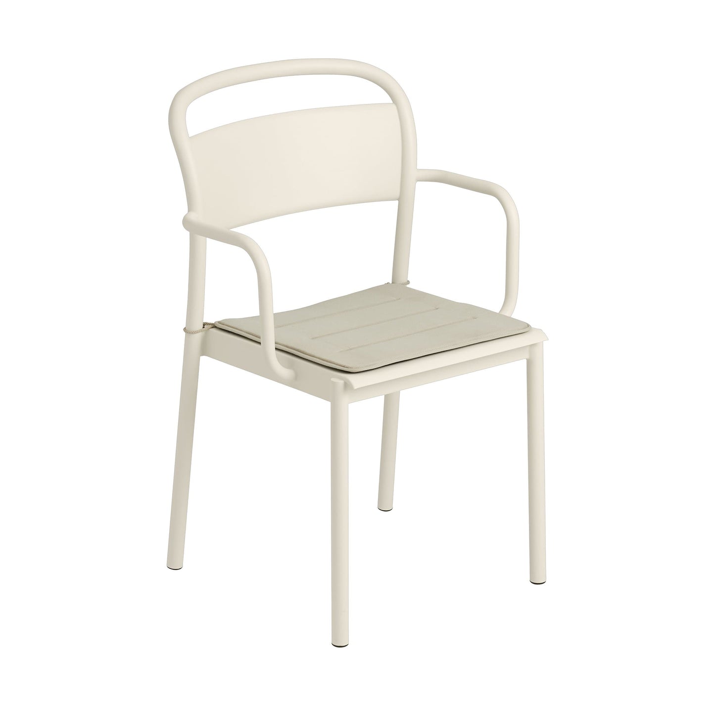 Linear Steel Outdoor Armchair