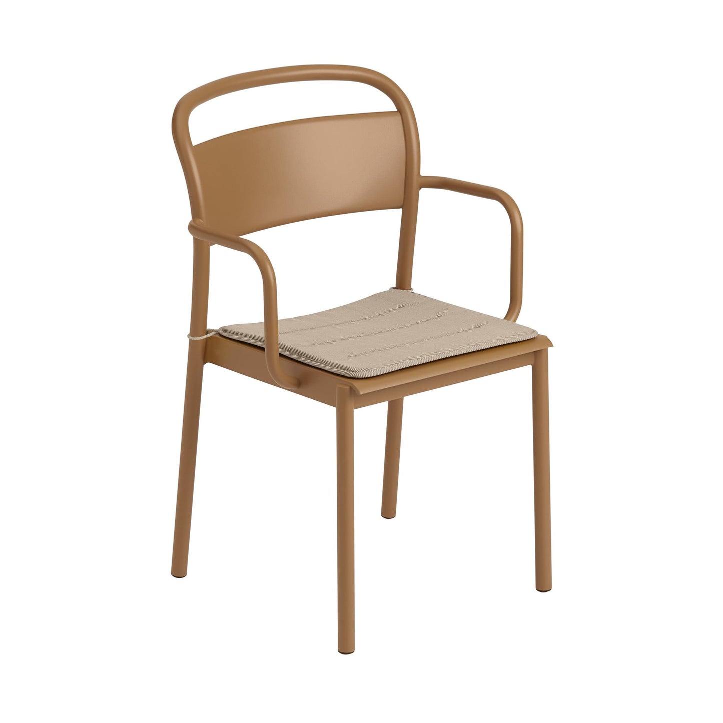 Linear Steel Outdoor Armchair