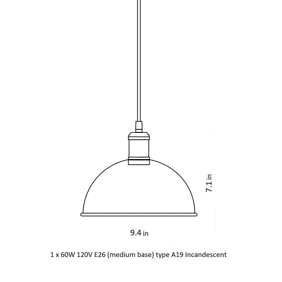 Hubert Pendant Light