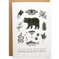 Appalachian Trail Field Guide Greeting Card