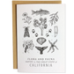 California Field Guide Greeting Card