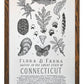 Connecticut Field Guide Letterpress Print