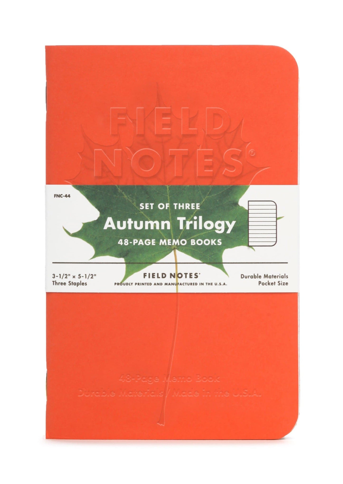 Field Notes Autumn Trilogy Edition 3-Pack