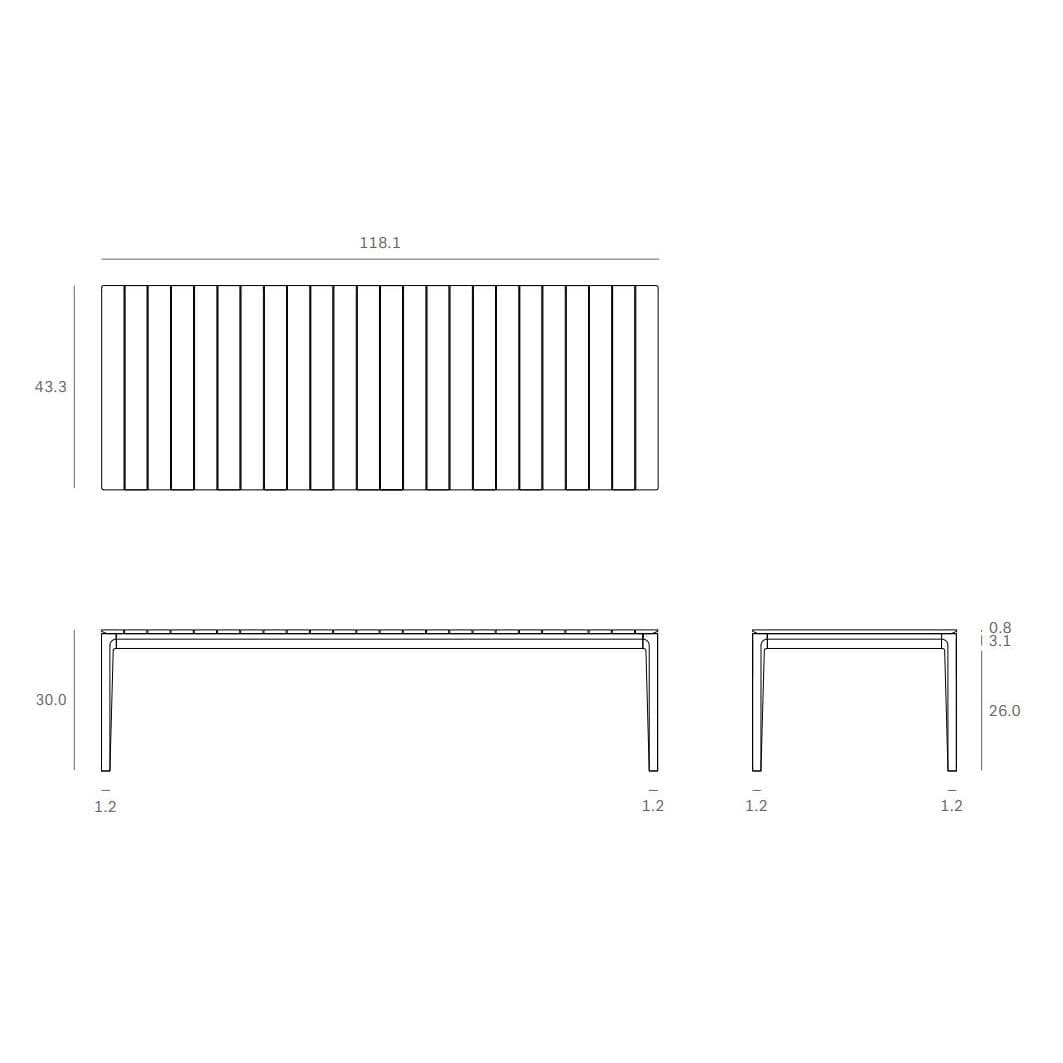 Bok Outdoor Dining Table