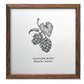Cascade Hops Letterpress Print