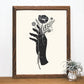 Botanical Hand Print