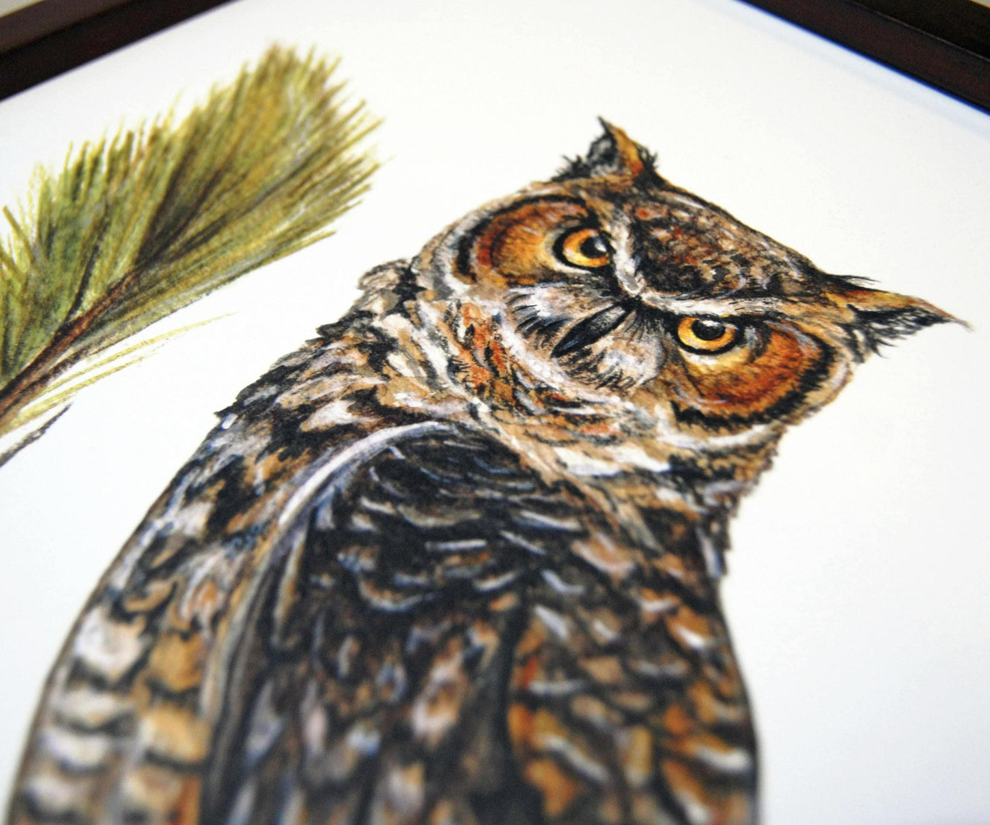 Great Horned Owl 11x14 Print