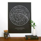 Sagan Star Chart - Black