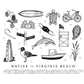 Native to Virginia Beach Letterpress Print PREORDER