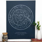 Sagan Star Chart - Navy