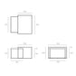 Tray Rectangular Coffee Table Set