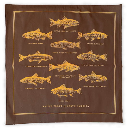Trout of North America Bandana